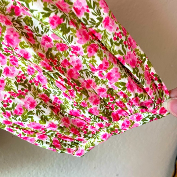 Who What Wear NWT English Floral Puff Sleeve Lace Blouse Size XL - Picture 4 of 5